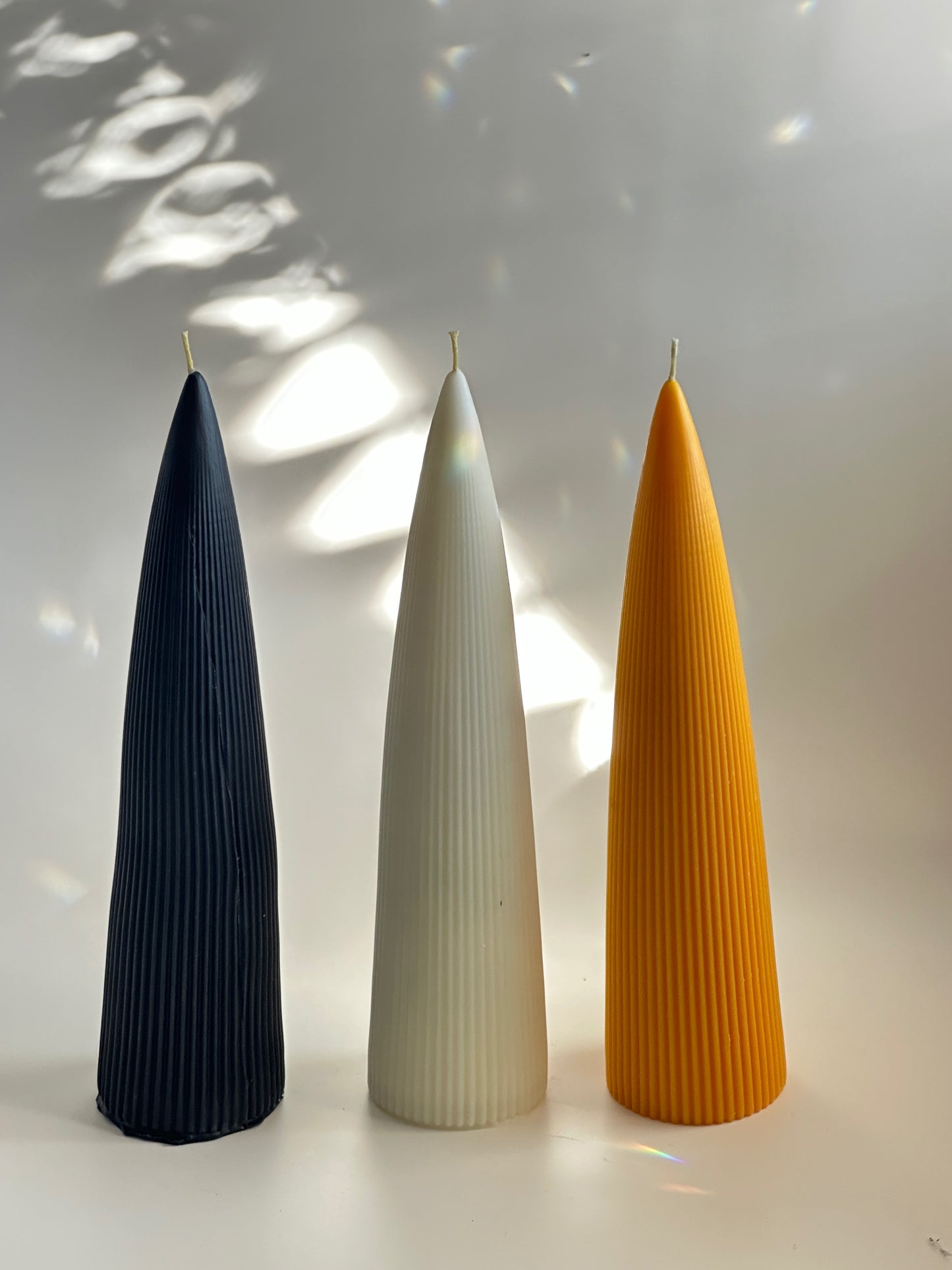 A - Cone Candle - Handmade