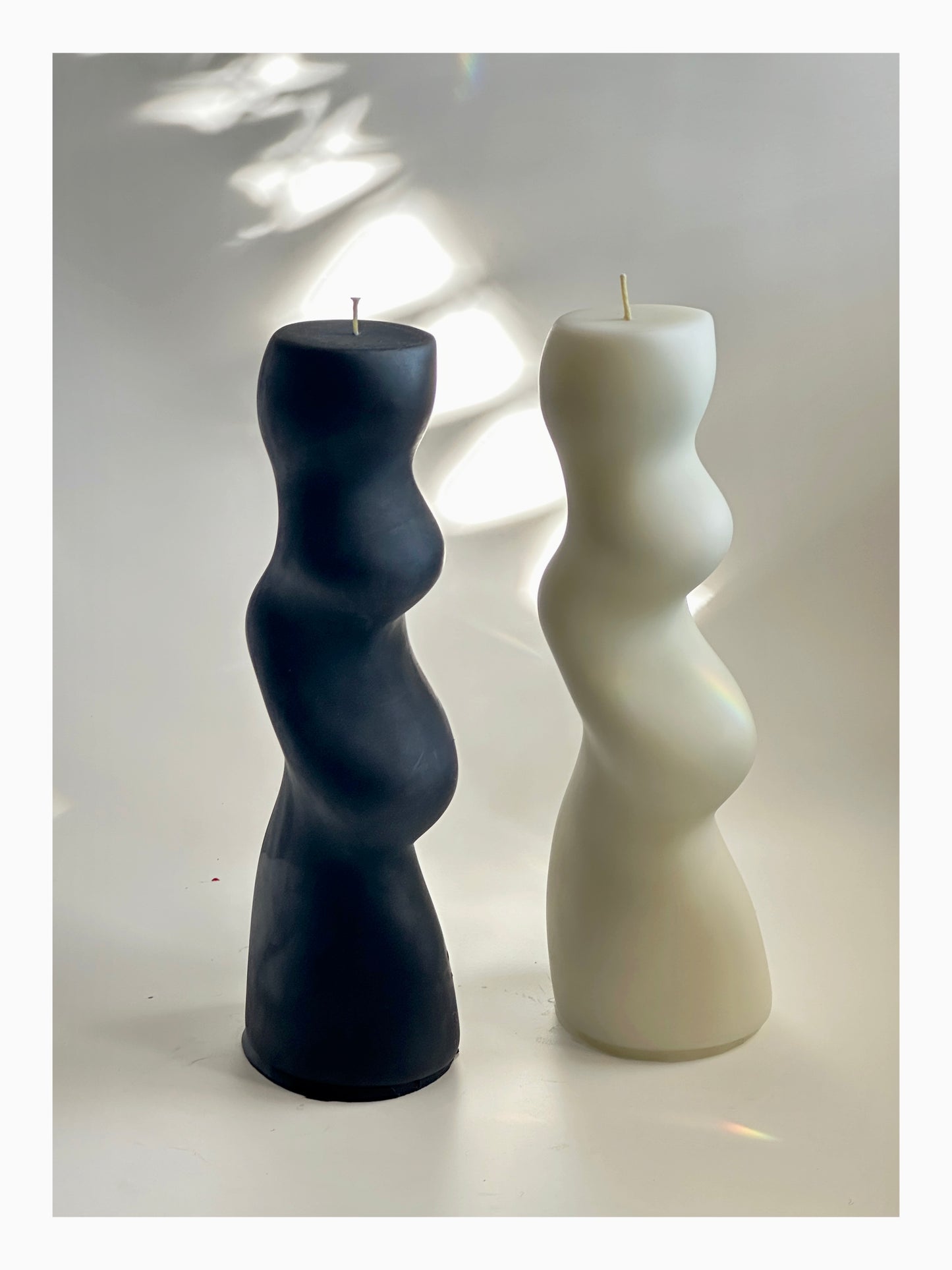 A - Twist Candle - Handmade